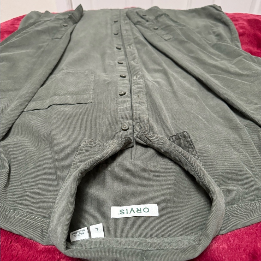 Orvis Is Soft Cord Button Up In L - image 4